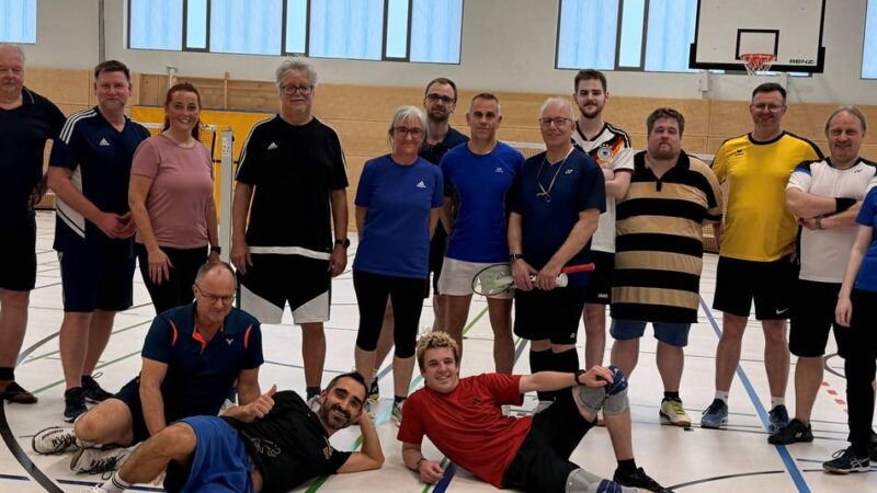 Jubiläum: 70 Jahre Badminton-Fieber beim 1. BC Monheim