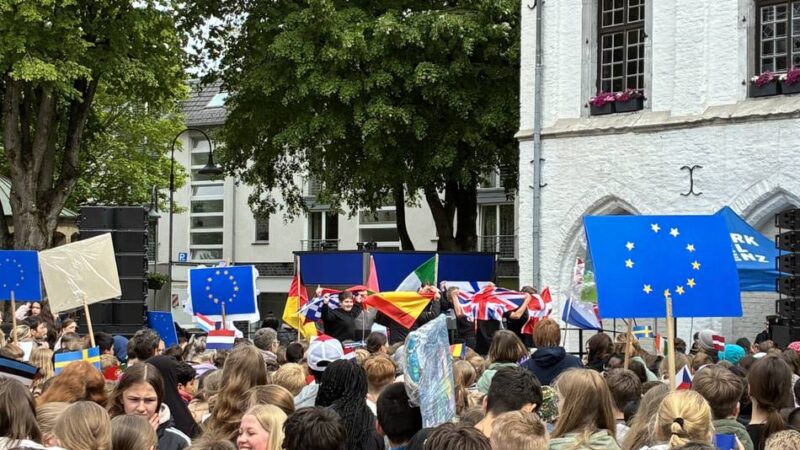 Europatag in Erkelenz: EU-Abgeordneter stellt sich den Sorgen junger Menschen