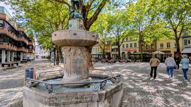 „Wollten ein kleines Zeichen setzen“: Kempen schaltet mehrere Brunnen ab