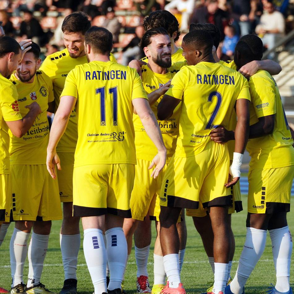 Freitagabendspiel in Ratingen: Trotz Flitzer – 04/19 geht entspannt ins Wochenende