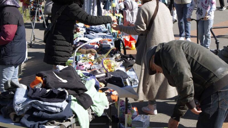 Am 13. Juni in Rheinberg: Straßenflohmarkt auf der Tulpenstraße in Alpsray