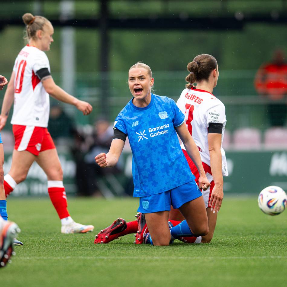 Jokertor bringt Gewissheit: Bayers Frauen bezwingen Leipzig – Platz drei bleibt möglich