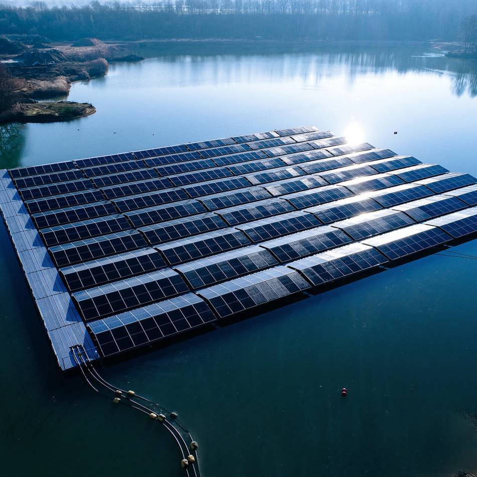 Umstrittenes Energie-Projekt in Goch: Neuplanung zur Solaranlage auf dem Maas-See wird vorgestellt
