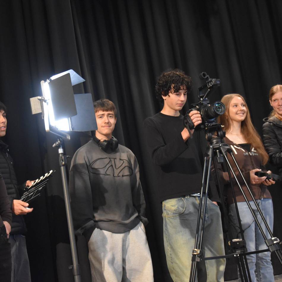 Am Heinrich-Heine-Gymnasium: Was britische Schauspieler in Mettmann machten