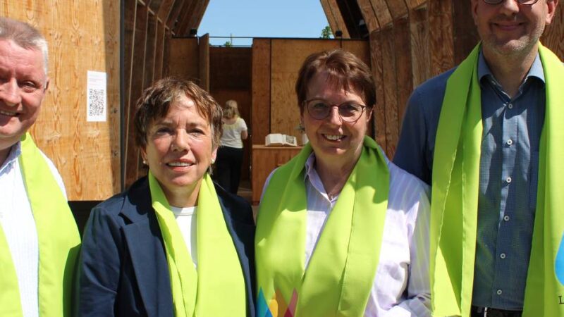 Gebet und Lesung auf der Laga in Neuss: Margot Käßmann spricht über Glaube, Verlust – und einen alten Meister