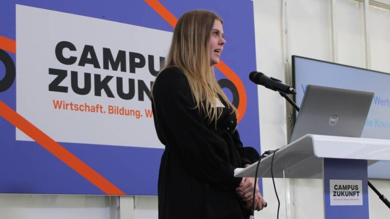Veranstaltung auf dem Campus Zukunft in Neuss: Studenten zeigen, wie Schulessen besser werden kann