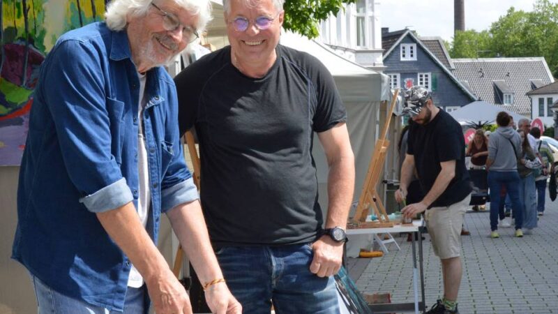Zweitägige Aktion in der Wermelskirchener Innenstadt: Kunsttage auf offener Straße