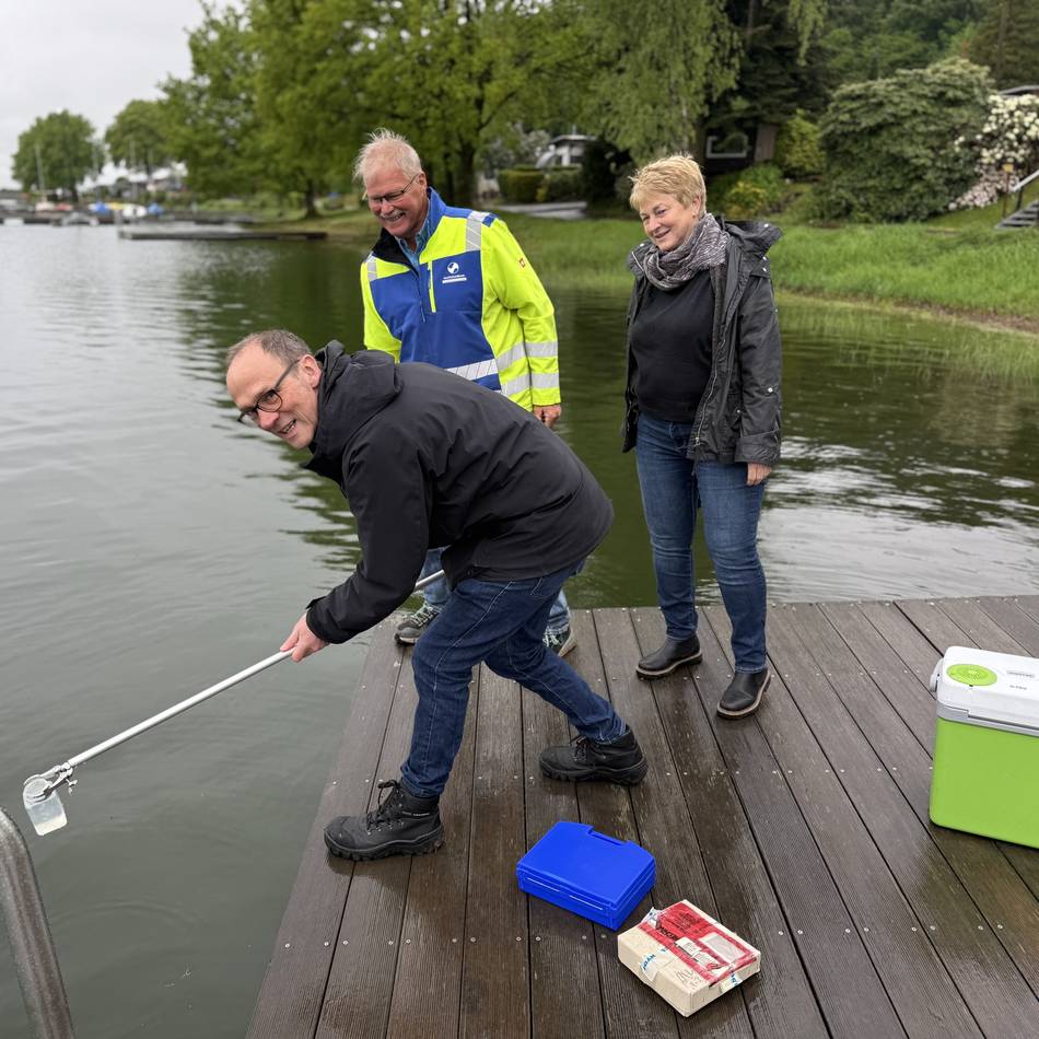 Kontrollen in Hückeswagen: Das Bever-Wasser ist ausgezeichnet