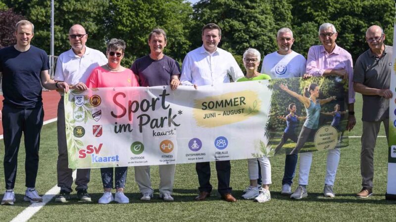 Sport im Park in Kaarst startet am Montag: „Mit dem großen Angebot ist das Projekt beispielhaft“