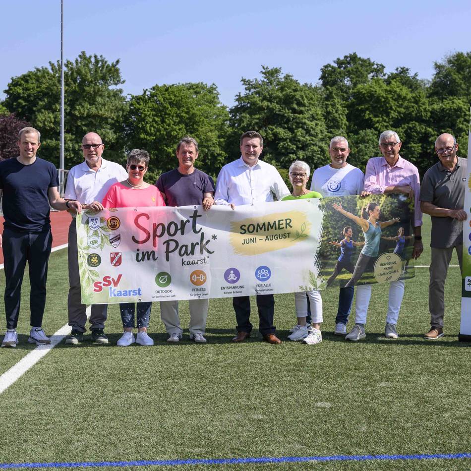 Sport im Park in Kaarst startet am Montag: „Mit dem großen Angebot ist das Projekt beispielhaft“
