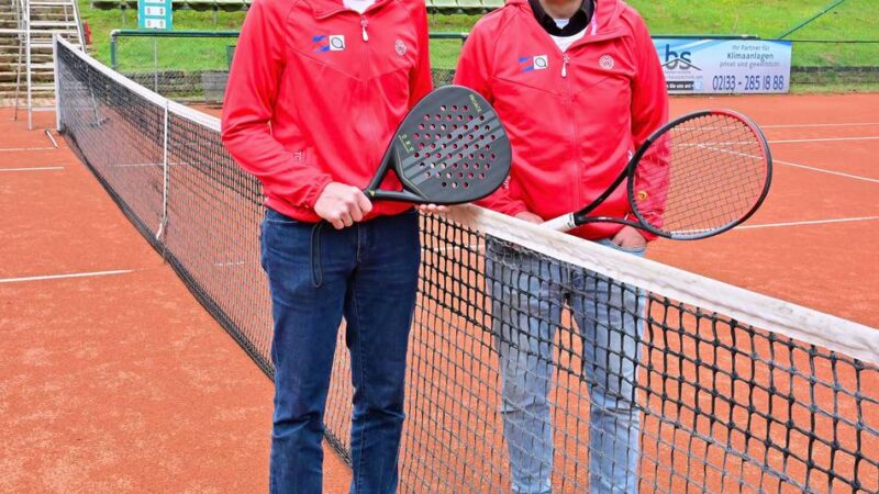 TC Dormagen mit neuem Angebot: Hier kann man künftig Padel im Freien spielen