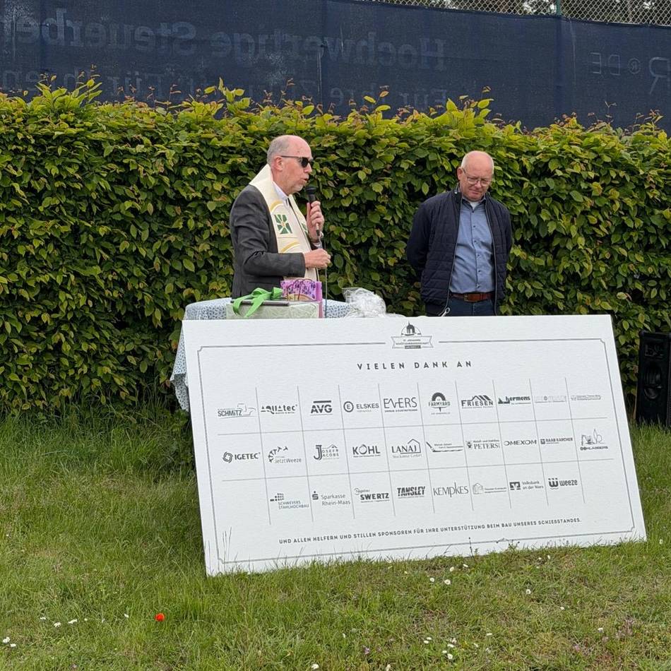 Schützenwesen in Weeze: Neuer Schießstand für die Johannesschützen