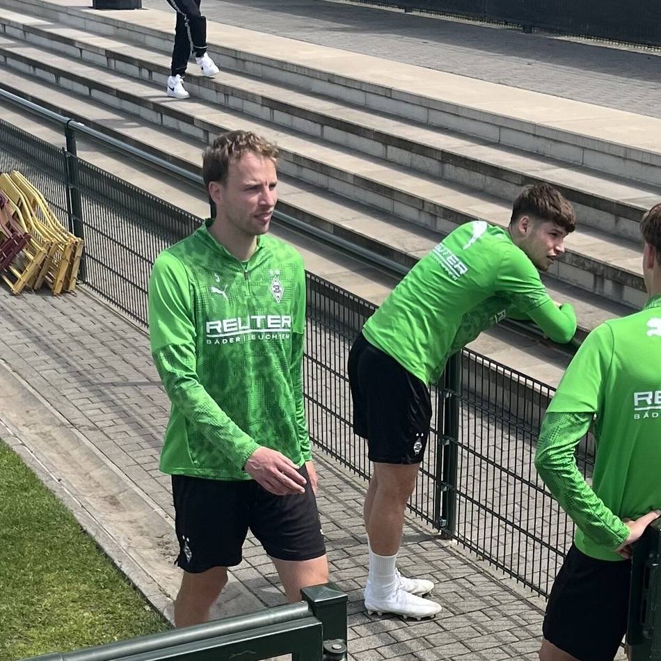 Letzter Arbeitseinsatz: Friedrichs Abschieds-Training in Gladbach und ein Rückkehrer als Zaungast