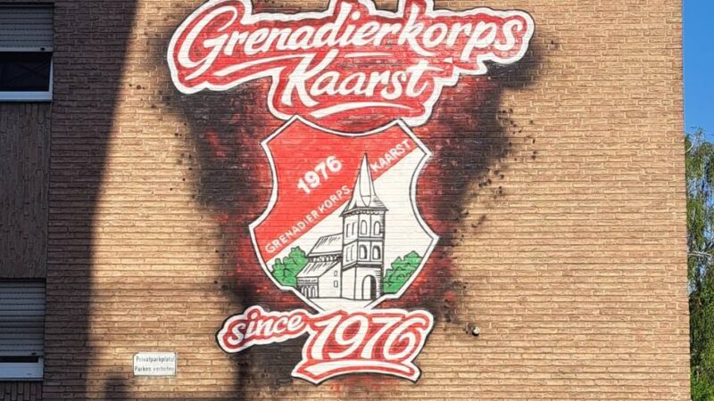 50 Jahre Grenadierkorps Kaarst: Festakt, Party und ein riesiges Graffiti zum Jubiläum