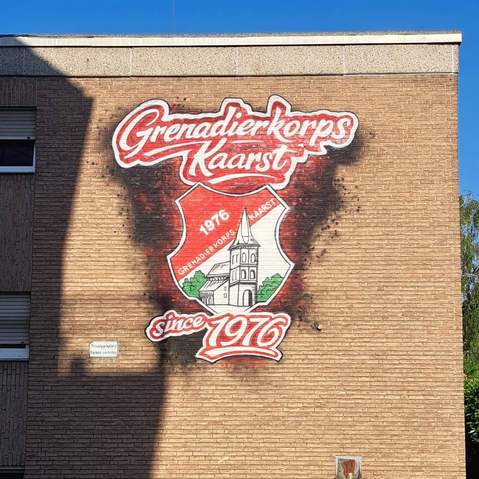 50 Jahre Grenadierkorps Kaarst: Festakt, Party und ein riesiges Graffiti zum Jubiläum