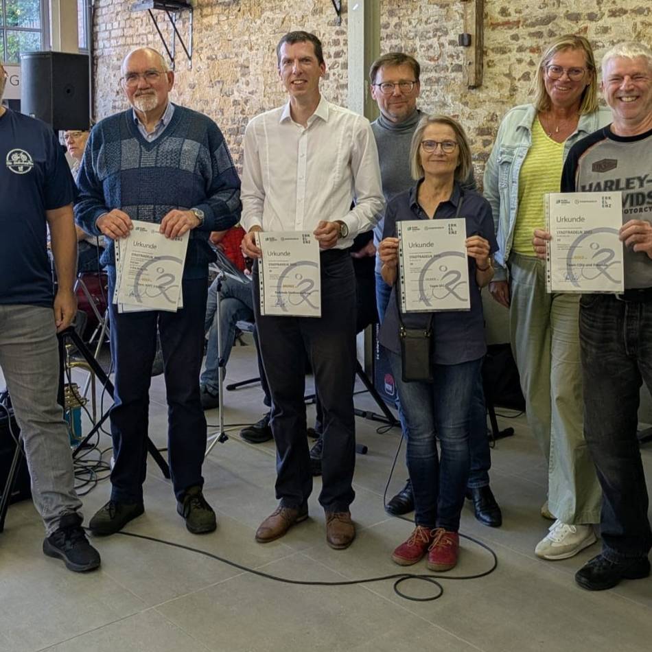Erkelenz will Kilometer sammeln: Tour zum Start des Stadtradelns