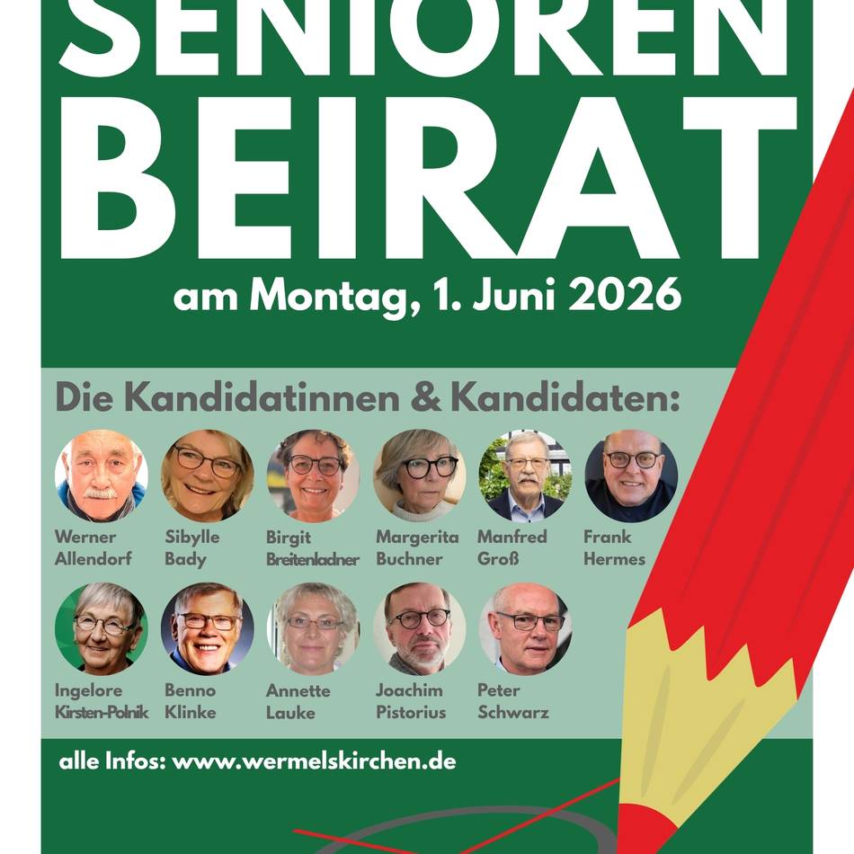 Ideen für Wermelskirchen: Diese elf Kandidaten wollen in den Seniorenbeirat