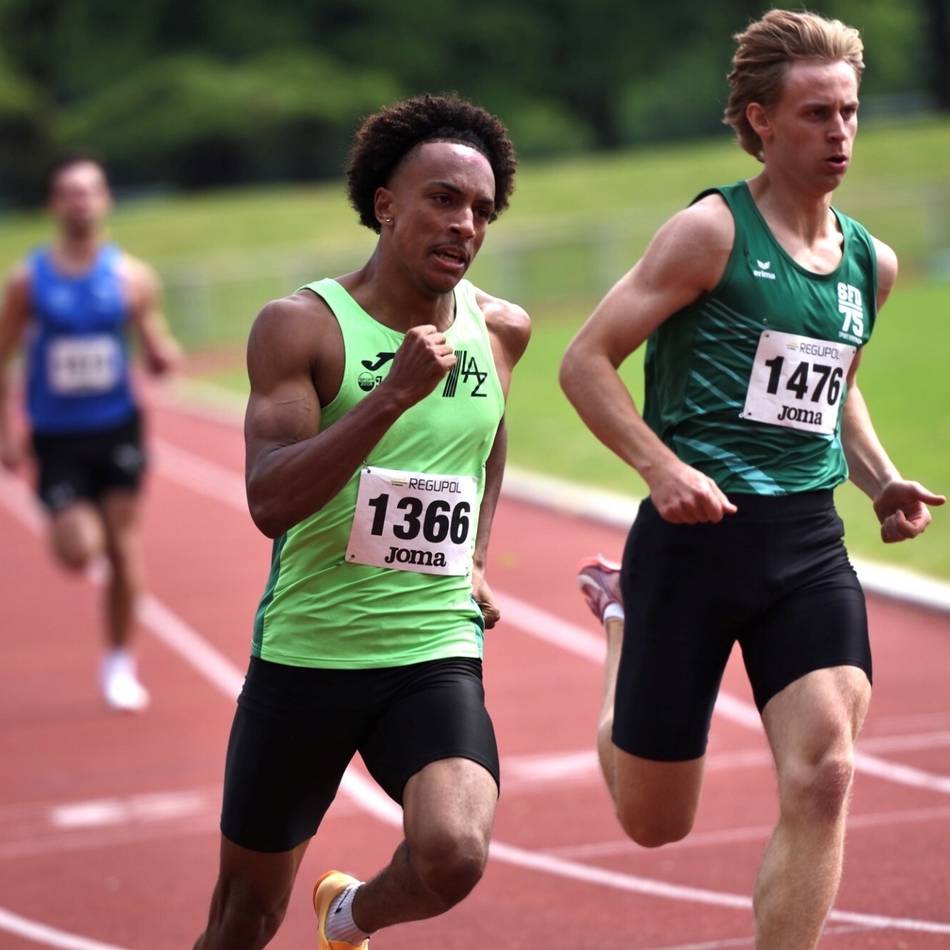 Die 100 Meter unter 11 Sekunden: So stark sprintete der LAZ-Läufer Samir Cullimore