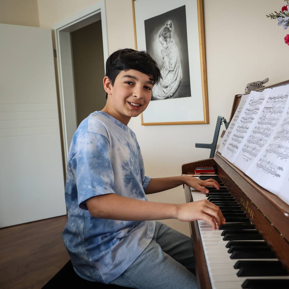 Klaviertalent aus Neuss: Der Elfjährige, der die Musik versteht