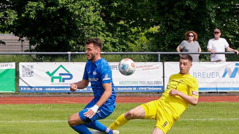 „Müder Sommerkick“: 0:0 gegen Baumberg – dem SC St. Tönis geht im Liga-Endspurt die Puste aus