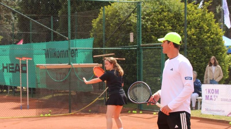Tennis-Tag in Lintorf: Bieten und spielen für die Alexander-Zverev-Stiftung
