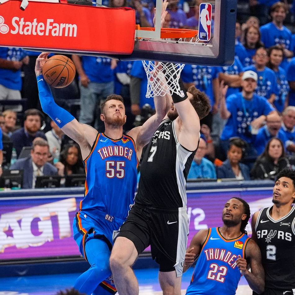 Traum von der Titelverteidigung vorbei: Kein NBA-Finale für Hartenstein – Thunder scheitern an Spurs
