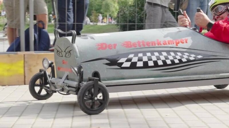 Event in Moers: Jetzt Kisten bauen für das Jubiläums-Seifenkistenrennen
