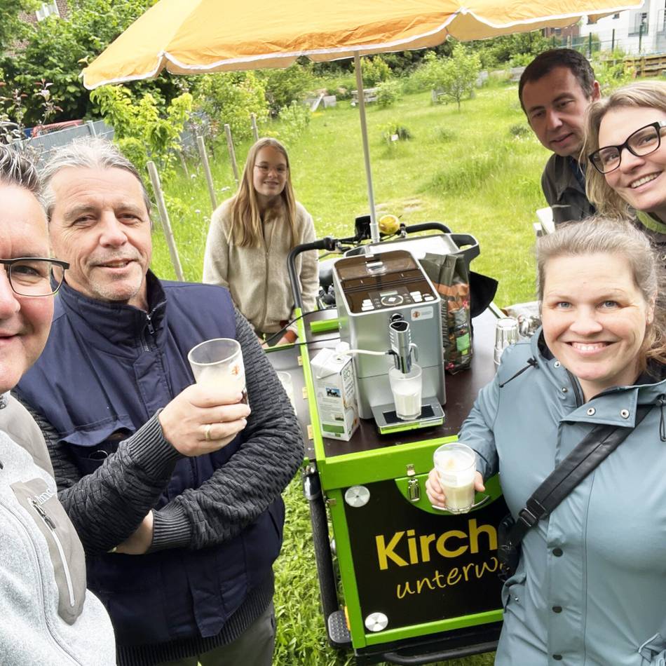 Gemeinschaftsgarten Grevenbroich: Caritas lädt zur Mittagspause im Grünen ein