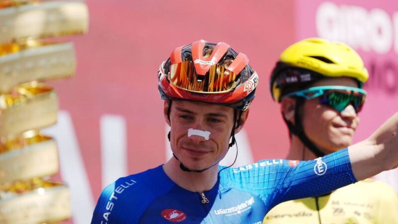 Radsport: Giro-Favorit Vingegaard nähert sich dem Rosa Trikot