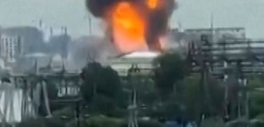Russland: Drohnenangriff setzt Raffinerie bei Moskau in Brand