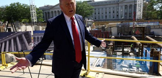 Donald Trump: Recherche wirft Fragen zu Kosten seines Ballsaals auf