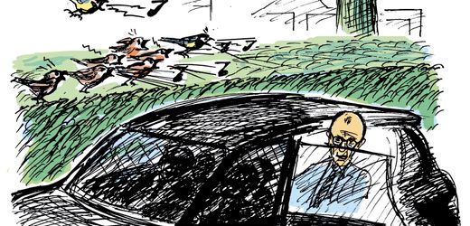 Cartoons im Mai von SPIEGEL-Karikaturisten