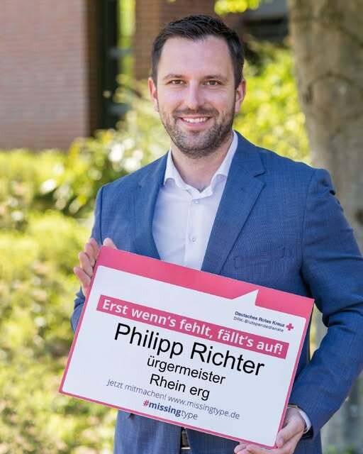 Weltblutspendetag am 14. Juni: Bürgermeister Richter unterstützt Blutspendeaktion