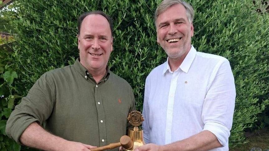 Nachfolger von André van Hall: Christoph Stiefel übernimmt Vorsitz des Lions Clubs in Langenfeld