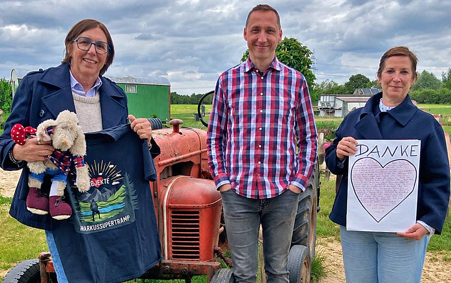 „Herz-Projekt“ in Willich: Willicher wandert 450 Kilometer für einen guten Zweck