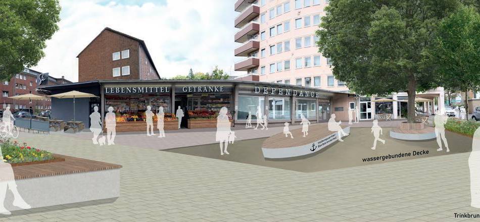 Ortsteilmittelpunkt in Erfttal: Stadt fehlen 1000 Quadratmeter für Platzgestaltung