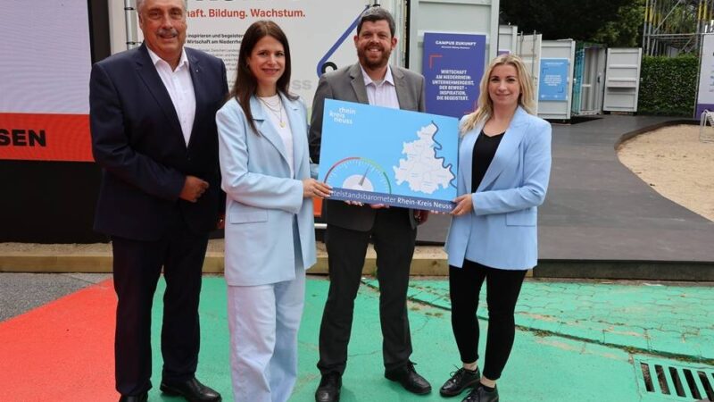 Mittelstandsbarometer im Rhein-Kreis Neuss: 500 Firmen geben Auskunft zur Wirtschaftslage