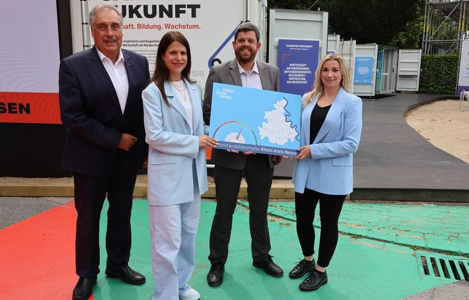 Mittelstandsbarometer im Rhein-Kreis Neuss: 500 Firmen geben Auskunft zur Wirtschaftslage
