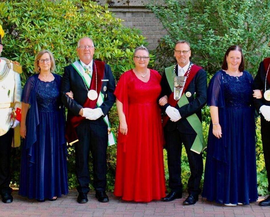 St.-Antonius-Schützenbruderschaft Born: Für König Uwe ist es die zweite Runde