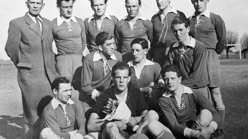 80 Jahre Blau-Weiß Bienen: Ein Fußball für einen Sack Getreide