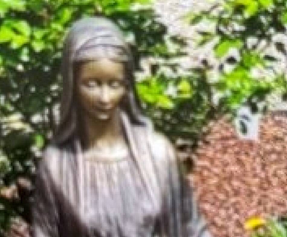 Friedhof in Duisburg: Diebe stehlen Bronze-Statue vom Elterngrab
