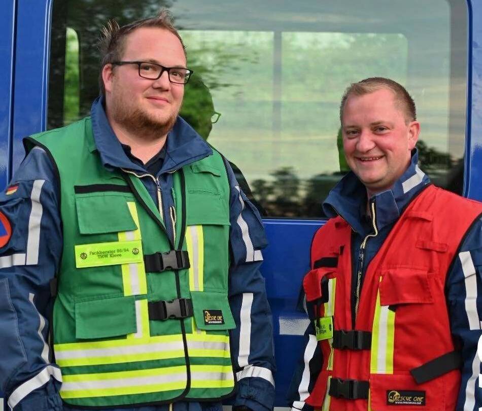 Technisches Hilfswerk im Wandel: Neues Führungsduo übernimmt beim THW Kleve