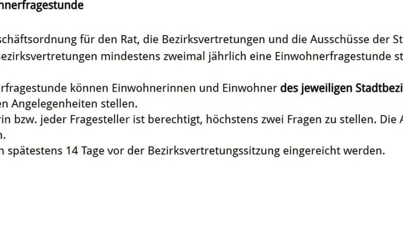 Bürgerbeteiligung in Krefeld: Stadt schafft Möglichkeit zur Einwohnerfrage per E-Mail