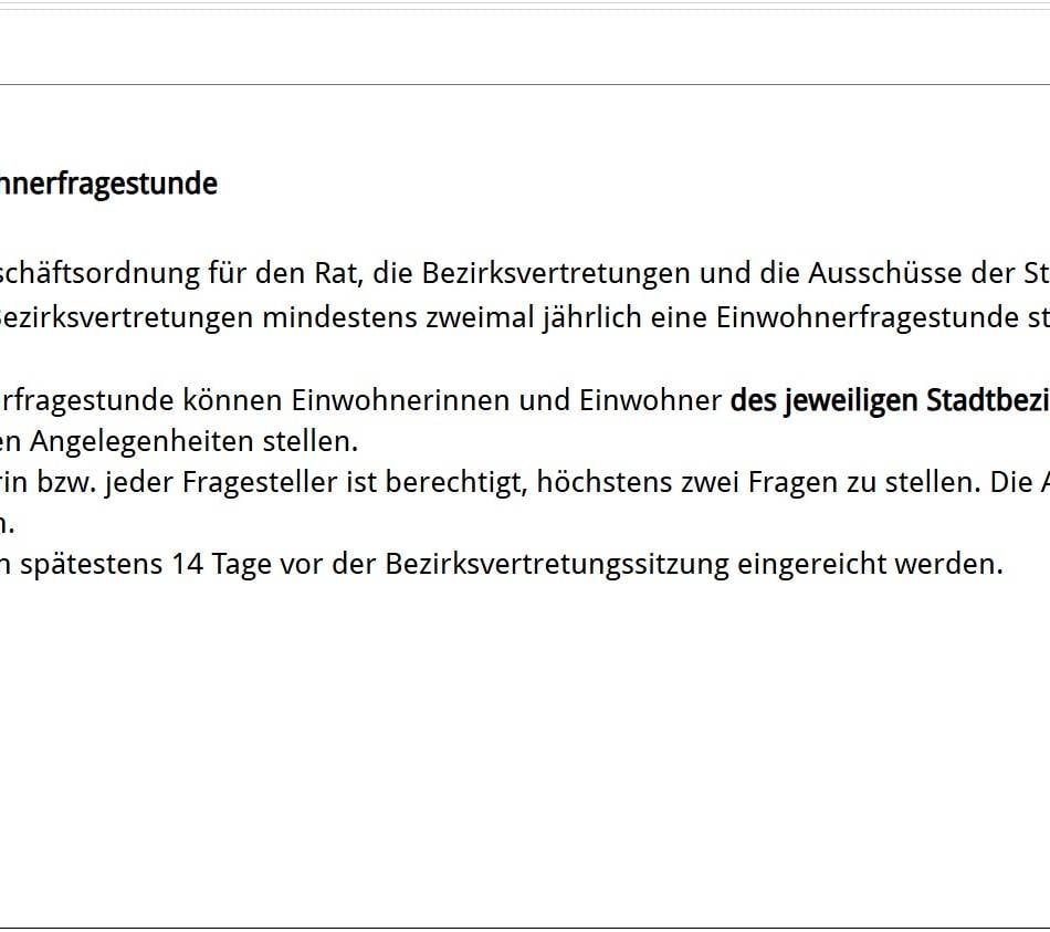 Bürgerbeteiligung in Krefeld: Stadt schafft Möglichkeit zur Einwohnerfrage per E-Mail