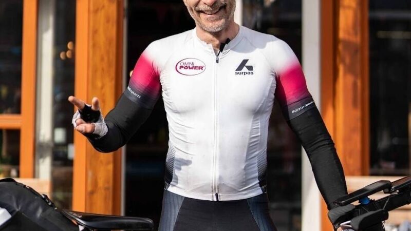 Extremsport auf dem Fahrrad: 400 Kilometer für eine Portion Pommes – dieser Düsseldorfer liebt Ultra-Rennen