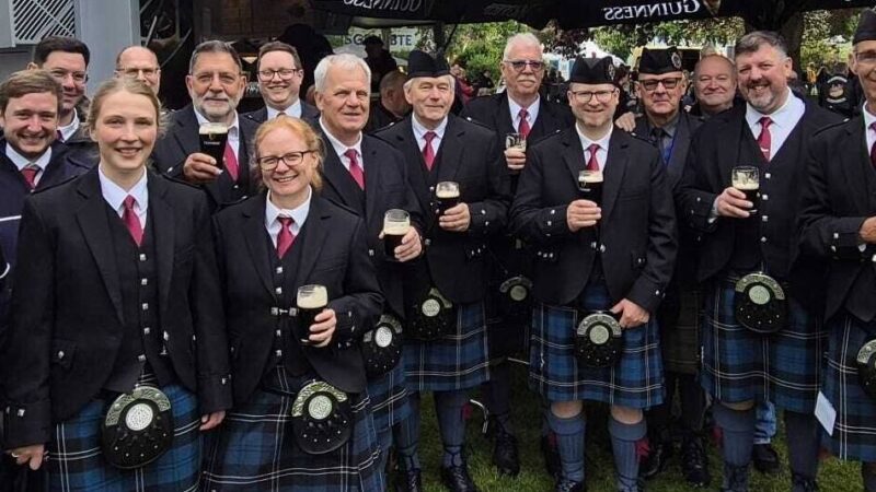 Schottische Klänge von Erft Area Pipes & Drums: Nur neun Töne, viele Feinheiten und jede Menge Geduld