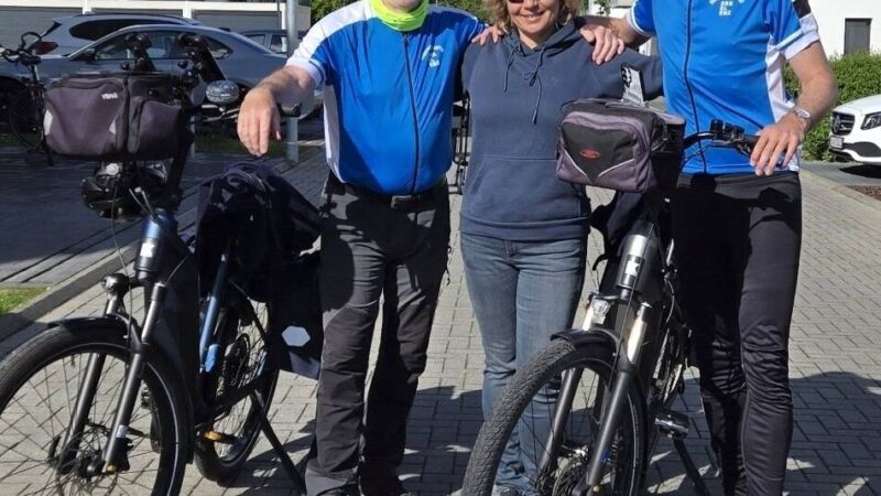 Fast 1700 Kilometer: Erkelenzer Bürgermeister besucht Partnerstädte per Fahrrad