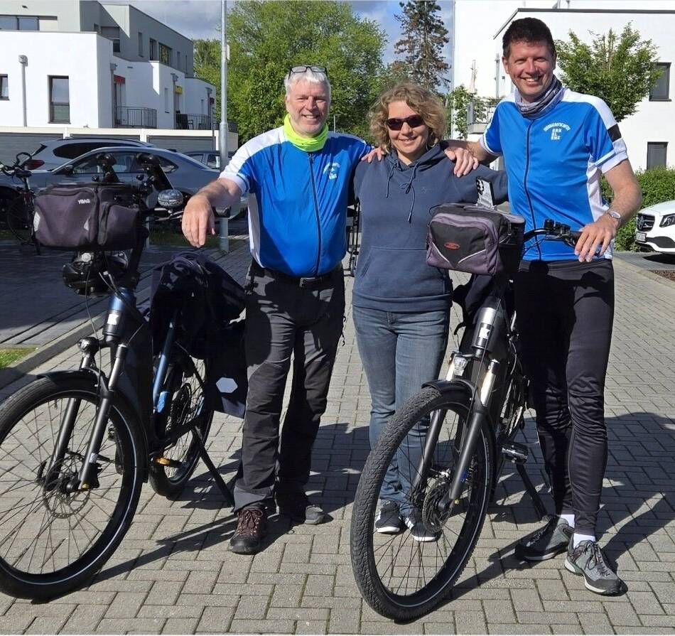 Fast 1700 Kilometer: Erkelenzer Bürgermeister besucht Partnerstädte per Fahrrad