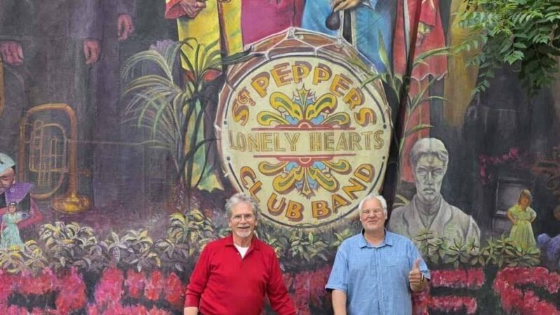 Stadtgespräche Viersen: Riesiger Banner, neuer Beamer