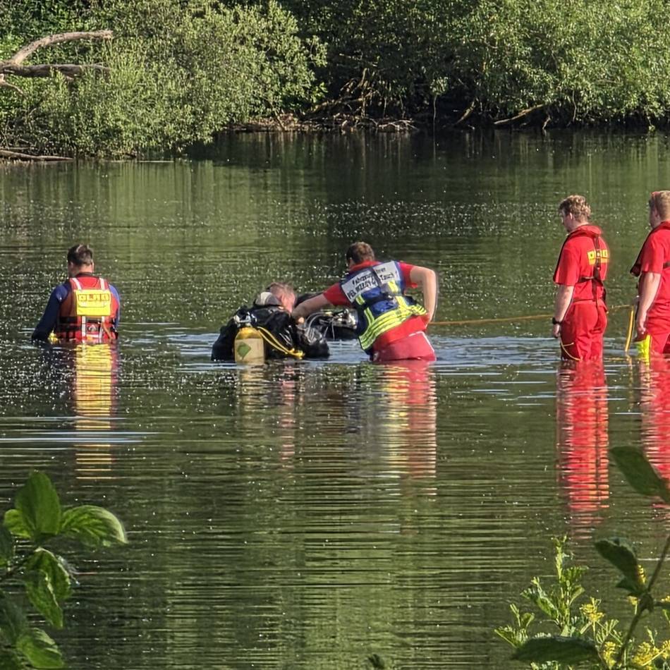 Suchaktion endet mit trauriger Gewissheit: 53-Jähriger geht in Klever Baggersee unter und stirbt